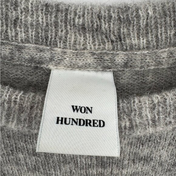 WON HUNDRED "Brook Winter" Sweater in Grey, size Small - Picture 5 of 8